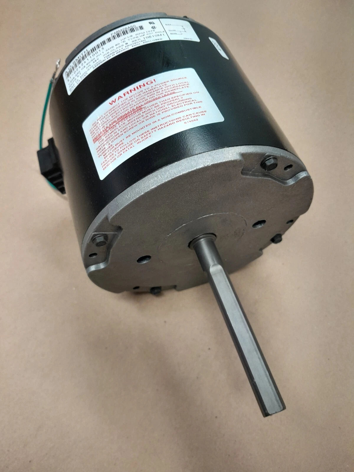A.O. Smith/York S1-024-24110-013 - CWLE Motor, 230V,1PH,1/2HP, 1090RPM