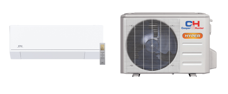 Cooper & Hunter Astoria Pro Series, 36,000 BTU, 208 - 230V, 19.0 SEER, Single Zone/Multi - zone Mini Split AC/Heating Ductless Inverter System, Including Installation kit
