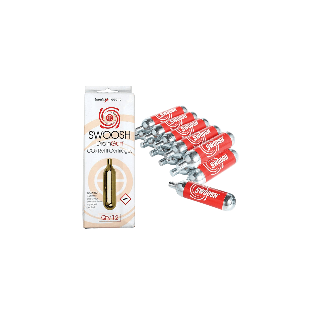 Diversitech GGC - 12 Drain Gun Cartridges (Pack of 2)