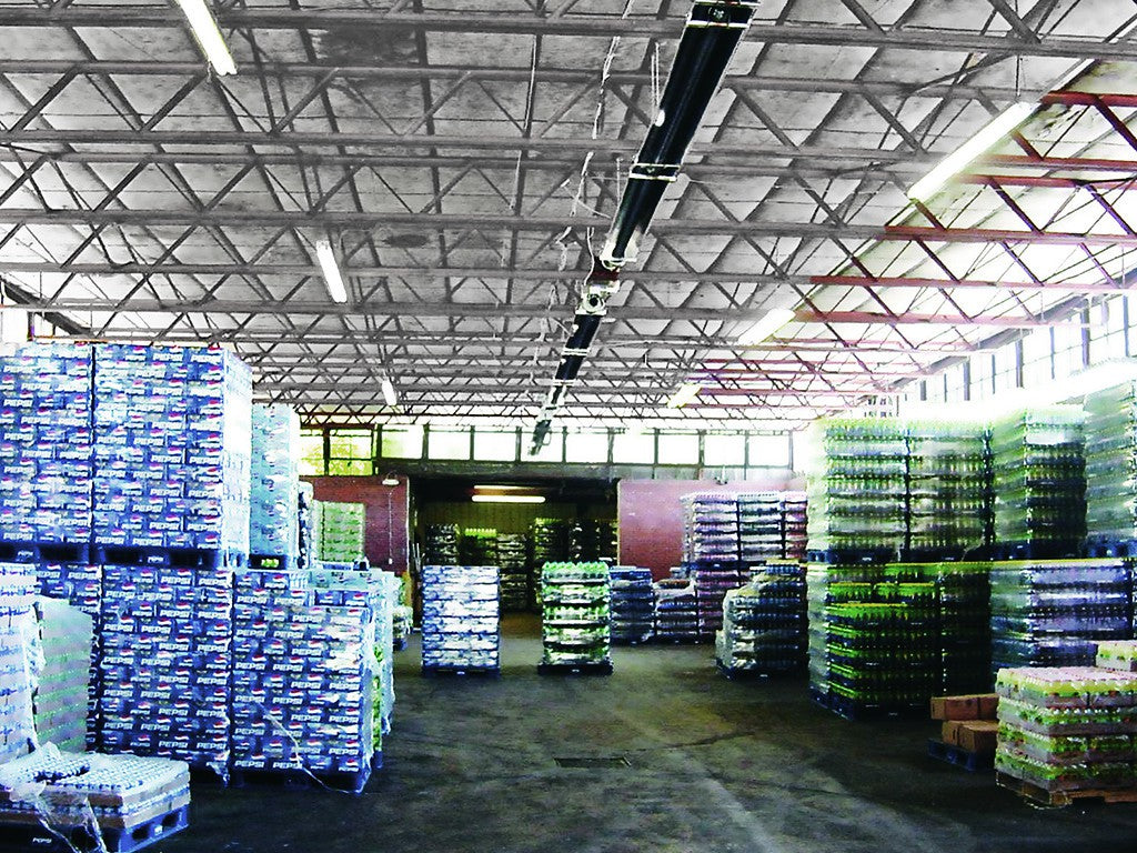 Sunstar SIU50-20-N5 - U-Tube Infrared Heater, 50K BTU, 20Ft, Single-Stage, Natural Gas