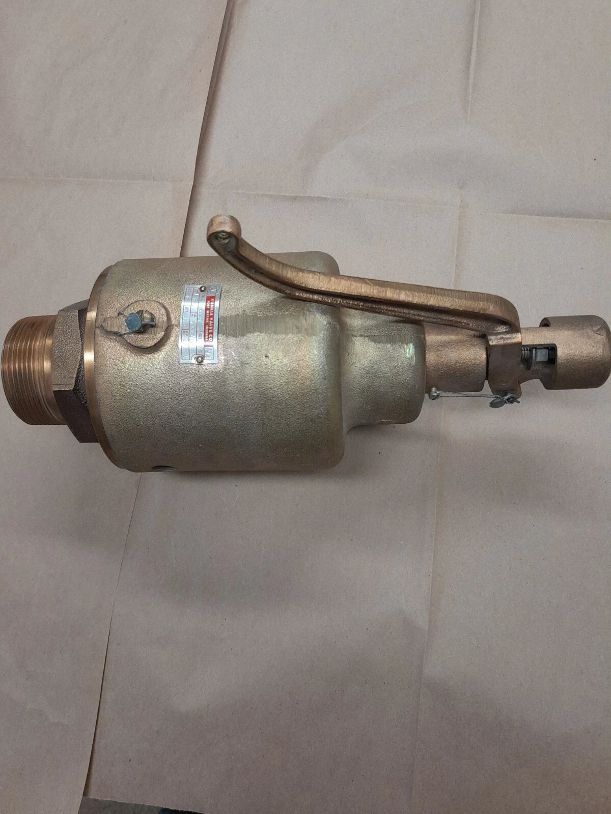 Kunkle 83 - 4 Steam PRV, 2 - 1/2" x 3, 13340 /hr, 160 set, 289 Lift, 6 B.D.