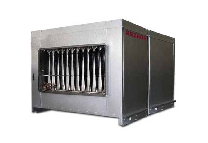 Reznor HRPD Rooftop, Gas Fired, Power - Vented, Dual Inline Duct Furnace