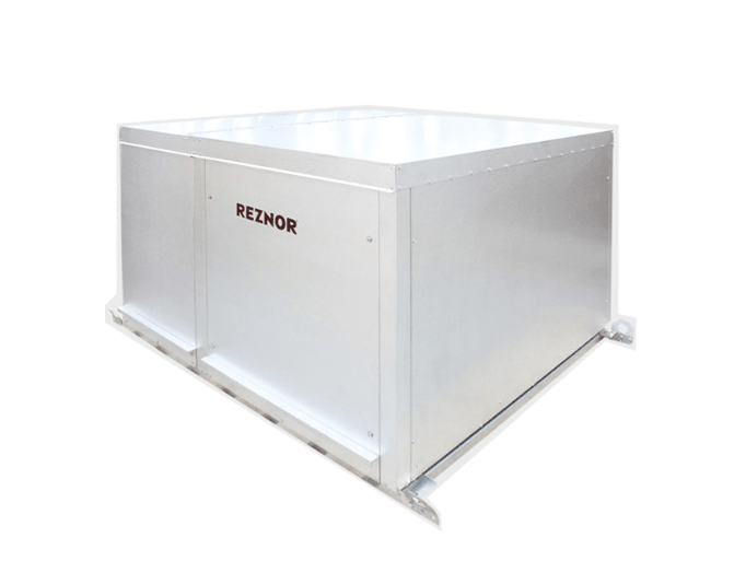 Reznor RPB Outdoor, Power Vented, Gas Fired, Duct Furnace/Blower Unit