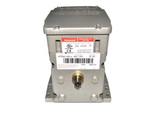 Honeywell M7284C1000 - 120V Non-Spring Return Foot Mounted Actuator w/ 2 internal aux. switches, 150 lb-in.