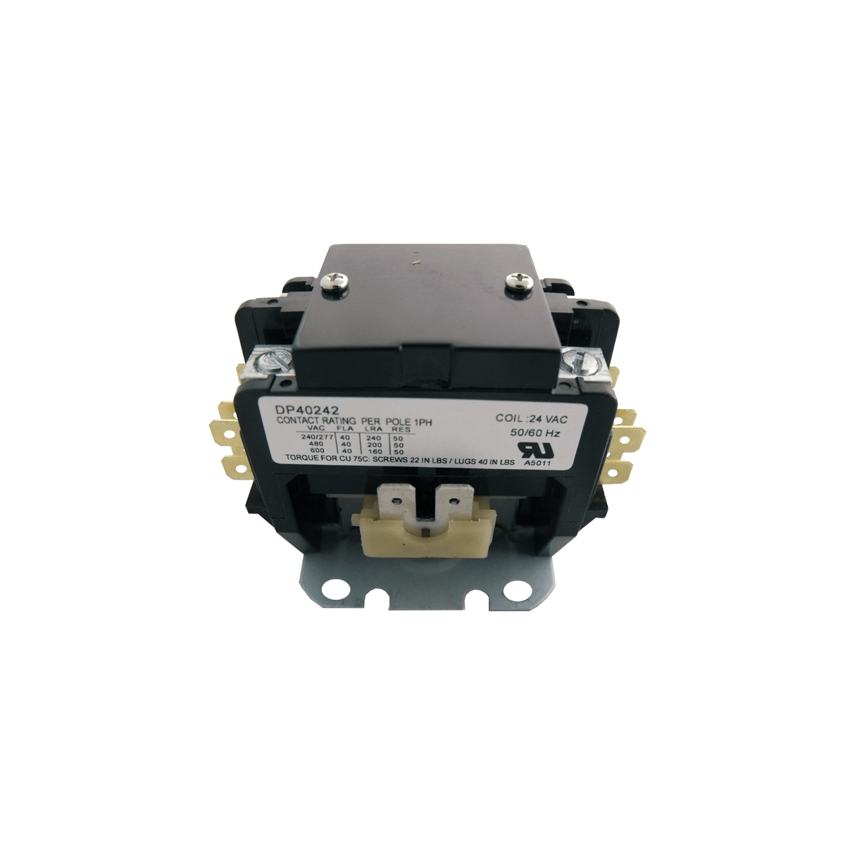 Supco DP40242 24 V 40 A 2 - Pole Contactor
