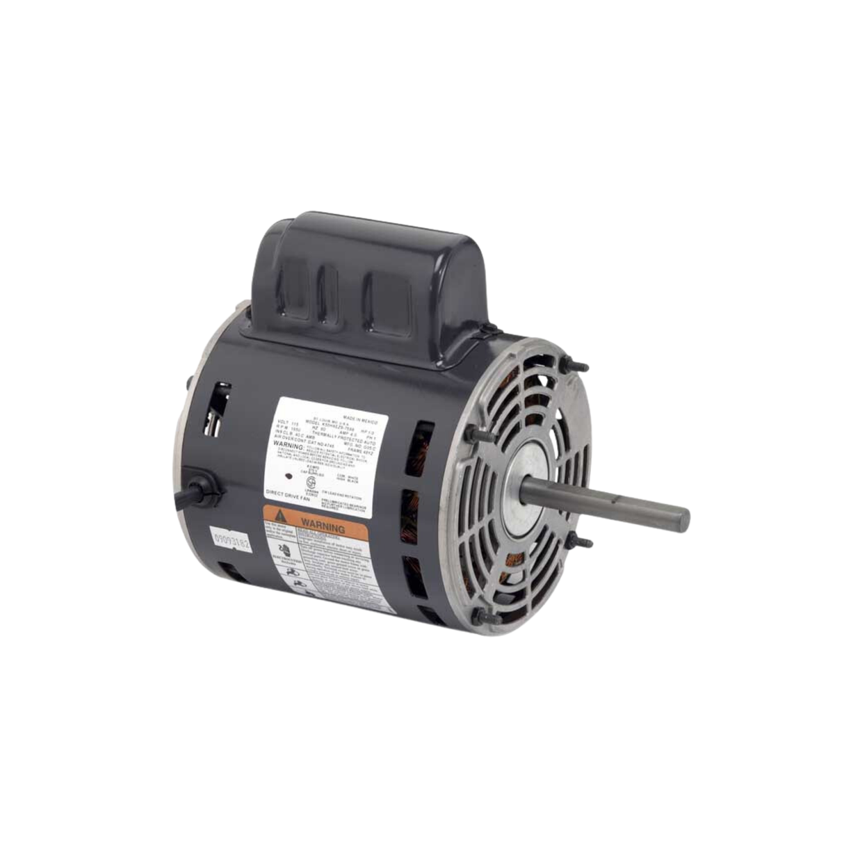 Nidec-US Motors 4742 115 V 1/6 HP 1650 RPM Direct Drive Blower