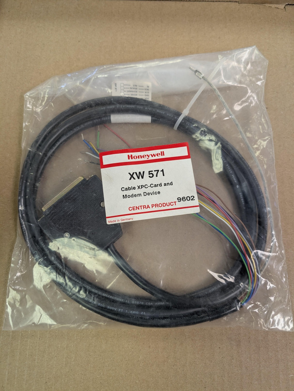 Honeywell XW571 Cable XPC-Card and Modem Device