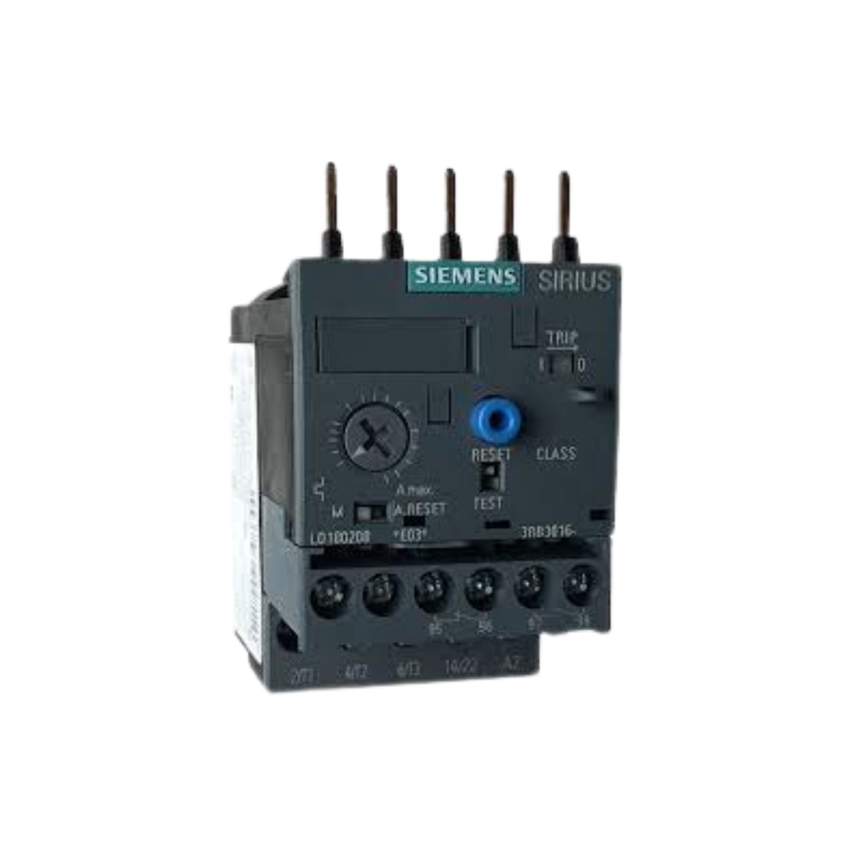 Siemens Industrial Controls 3RB3016-2SB0 690 VAC 12 A 1 NO, 1 NC Contact Solid State Overload Relay