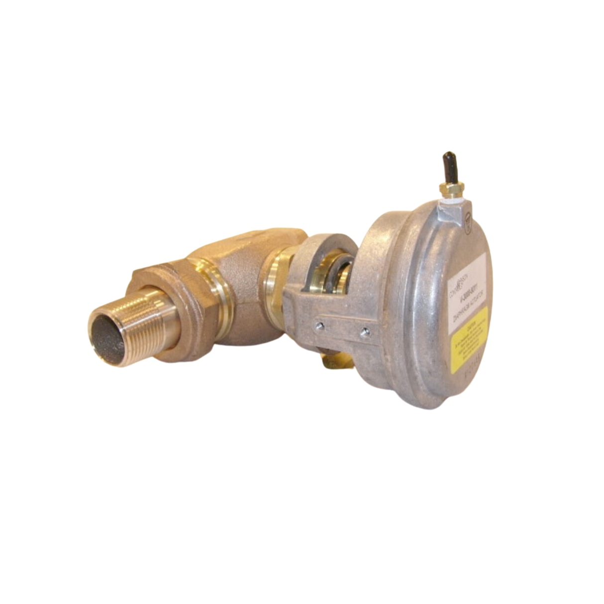 Johnson Controls VG7251NT+3008B 1" NPT Connection Size, 2 Way, Equal Percentage Flow, Valve with 3PSI - 6PSI Spring Range Spring Return Exposed Pneumatic Actuator