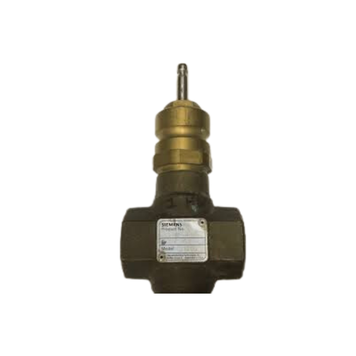 Siemens Building Technology 599-03166 3/4" NPT 6.3 Cv 2-Way Normally Open Brass Valve