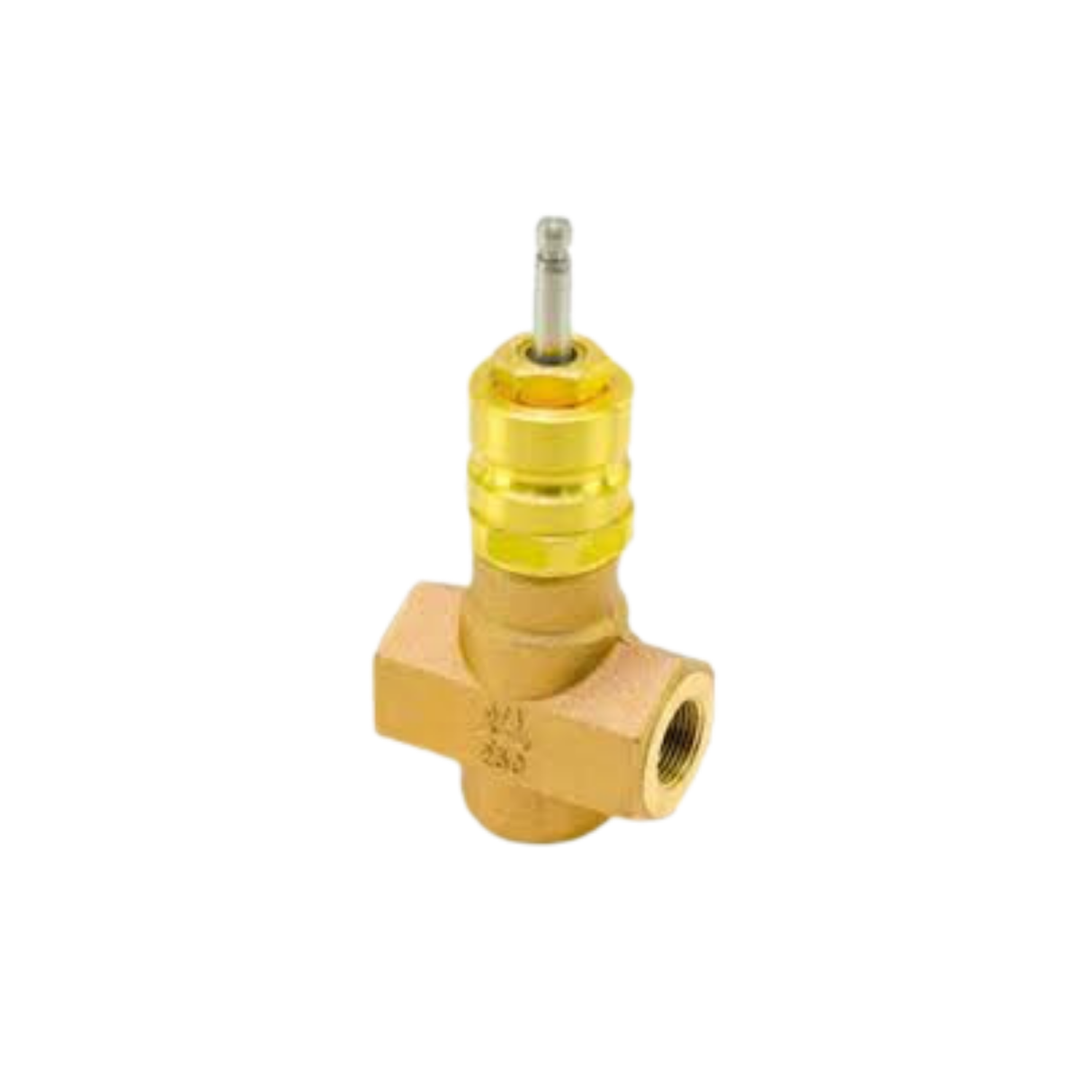 Siemens Building Technology 599-03166 3/4" NPT 6.3 Cv 2-Way Normally Open Brass Valve