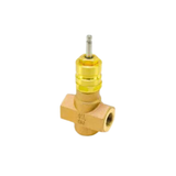 Siemens Building Technology 599-03166 3/4" NPT 6.3 Cv 2-Way Normally Open Brass Valve