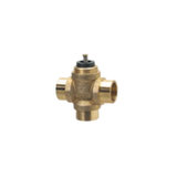 Siemens Building Technology 599-00531 1/2" Sweat 2.5 Cv 3-Way Normally Open Brass Valve