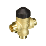 Siemens Building Technology 599-00531 1/2" Sweat 2.5 Cv 3-Way Normally Open Brass Valve