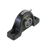 Browning VPS-116 1" Bore Diameter, Intermediate Duty Cast Iron Pillow Block, 2801 lbf Load Capacity, Ball Bearing with Setscrew Locking and Contact Seal