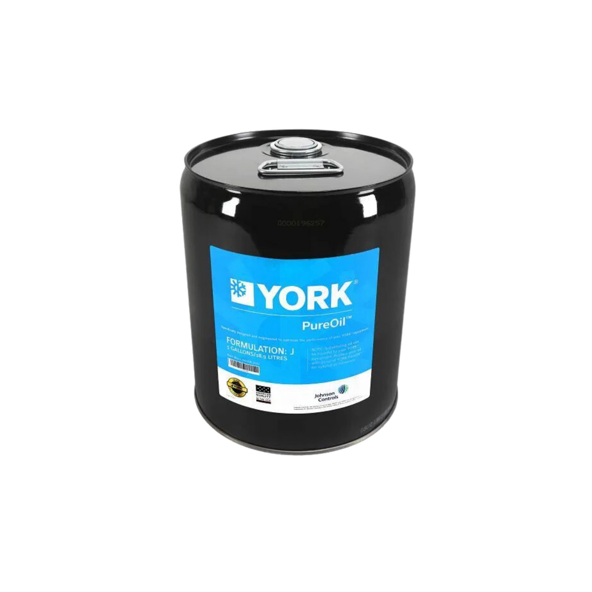 York 011-00558-000 5 Gallon Oil Grade J