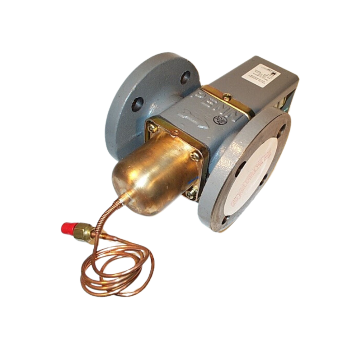 Johnson Controls V46AR-1 1-1/2" NPT Opening Point Diameter, Commercial Type Cast Iron, Direct Acting Pressure Actuated, Water Regulating Valve