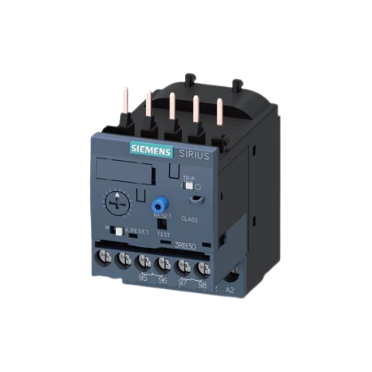 Siemens Industrial Controls 3RB3016-2SB0 690 VAC 12 A 1 NO, 1 NC Contact Solid State Overload Relay