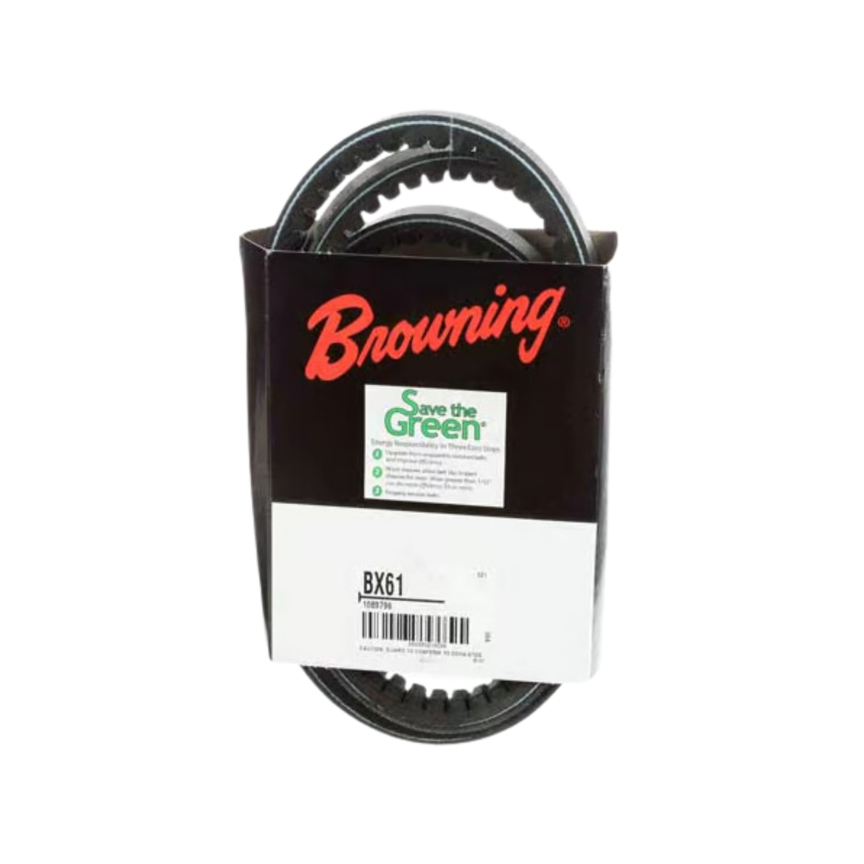 Browning BX61 64" Outside Diameter, EPDM, Water/Electrostatic, BX, Gripnotch Belt