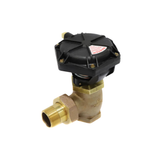 Siemens Building Technology 658-0014 1 1/4" Angle Union 16 Cv 2-Way Normally Open Brass Valve