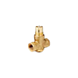 Siemens Building Technology 599-02008C 1/2" NPT 2.5 Cv 2-Way Normally Closed Brass Valve