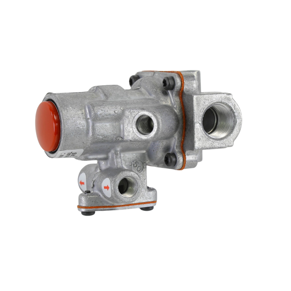 Baso H15AR-4 3/8" NPT Connection Size, Natural and LP Gas up to 0.5 PSI with Two 1/8-27" NPT Pilot Taps right of Inlet, No Pressure Tap, Automatic Shut-Off, Pilot Gas Valve