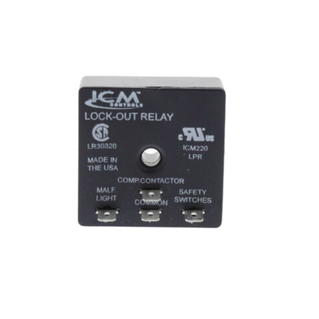 ICM Controls ICM220 18-30VAC, 50-60 Hertz, SPDT Relay Output, Lockout Protection Module
