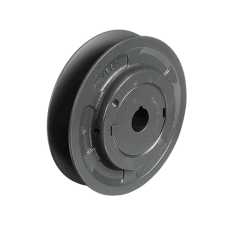 Browning 1VP60X7/8 7/8" Bore Diameter, 6" Outside Diameter, Single Groove VP Cast Iron, Sheave with 4L, A, AX, 5L, B, BX, and BV Belts