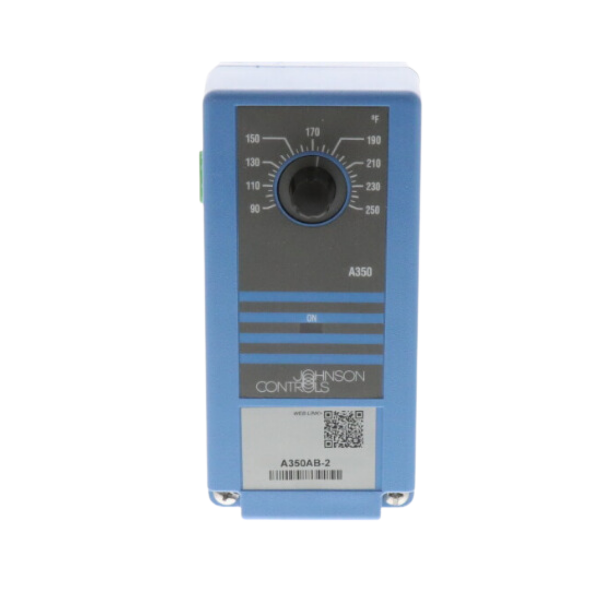 Johnson Controls A350AB-2 24VAC, SPDT Relay Control Output, On/Off Electronic System 350, Temperature Control