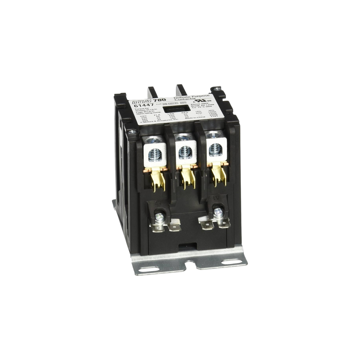 Mars 61447 240 V 40 A 3-Pole Contactor