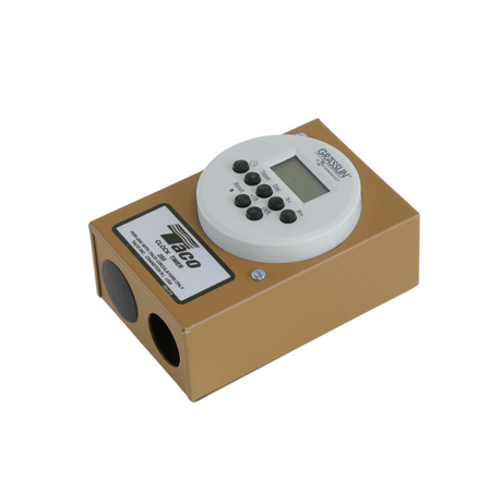 Taco 265-3 Digital Timer with Dust Cover