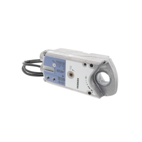 Siemens Building Technology GMA121.1U 90 Degrees Angular Rotation, 90 Seconds (Open), 15 Seconds (Close) Positioning Time, Damper Actuator