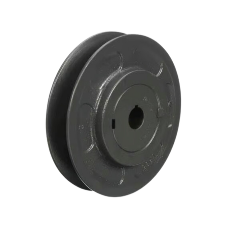 Browning 1VP65X 7/8 7/8" Bore Diameter, 6.5" Outside Diameter, Single Groove VP Cast Iron, Sheave with 4L, A, AX, 5L, B, BX, and BV Belts