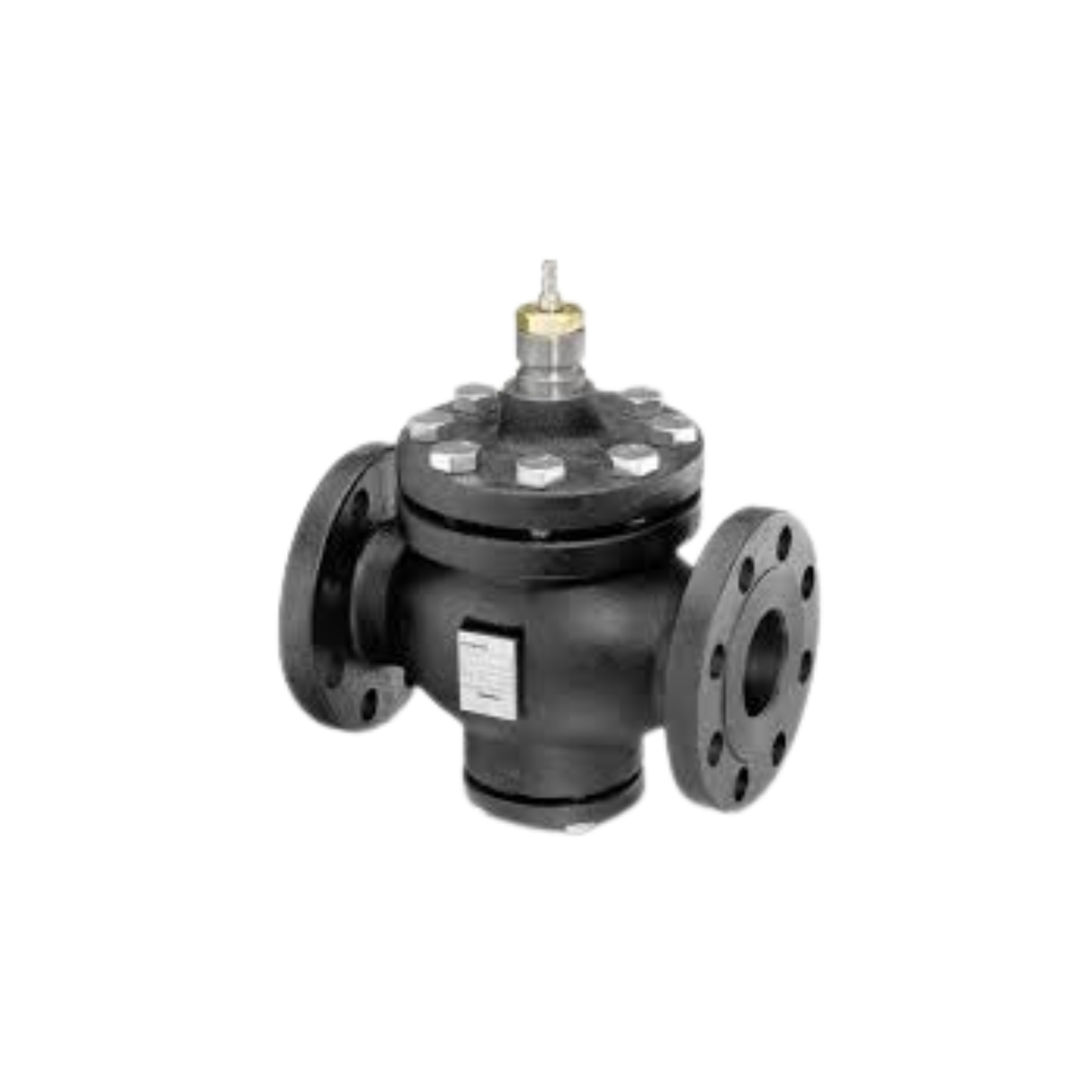 Siemens Building Technology 599-05991 3" Flanged 100 Cv 2-Way Normally Closed Cast Iron Body with Bronze Trim Valve Assembly