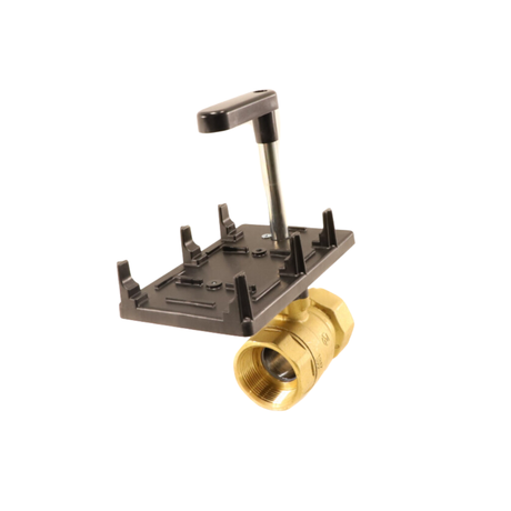 Siemens Building Technology 599-10322 ANSI Class IV Leakage Rate, 40 DN, NPT Connection, 2-Way Ball Valve