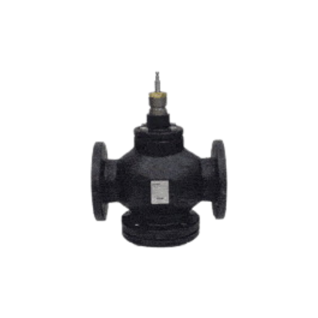 Siemens Building Technology 599-05991 3" Flanged 100 Cv 2-Way Normally Closed Cast Iron Body with Bronze Trim Valve Assembly