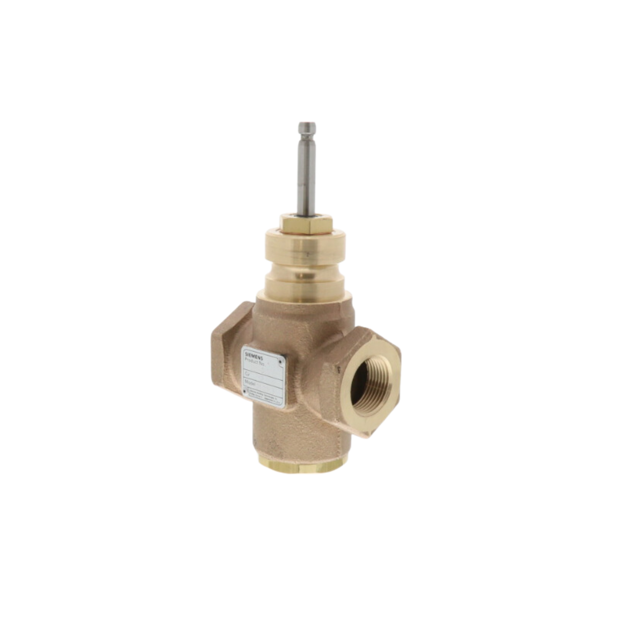 Siemens Building Technology 599-03023 FxF End Connection, Class IV Leakage Rate, >100:1 Rangeability, 2-Way Globe Valve