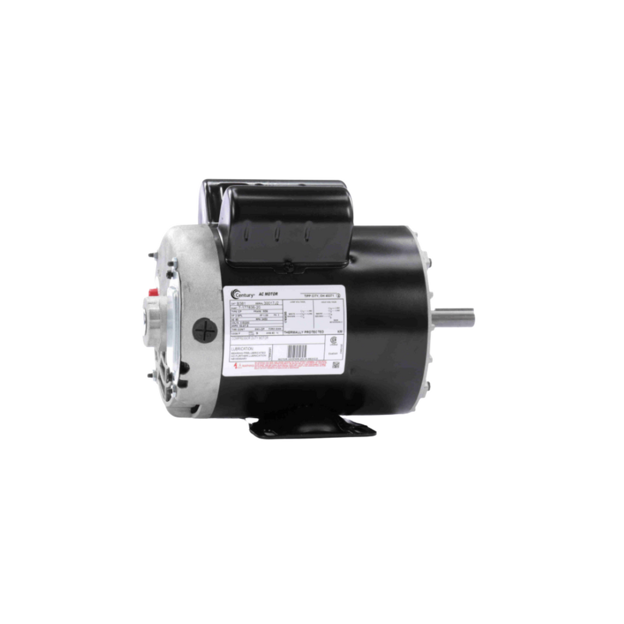 Regal Rexnord - Century Motors B381 115/230 V 60 Hz 3450 RPM 2 HP Clockwise Motor