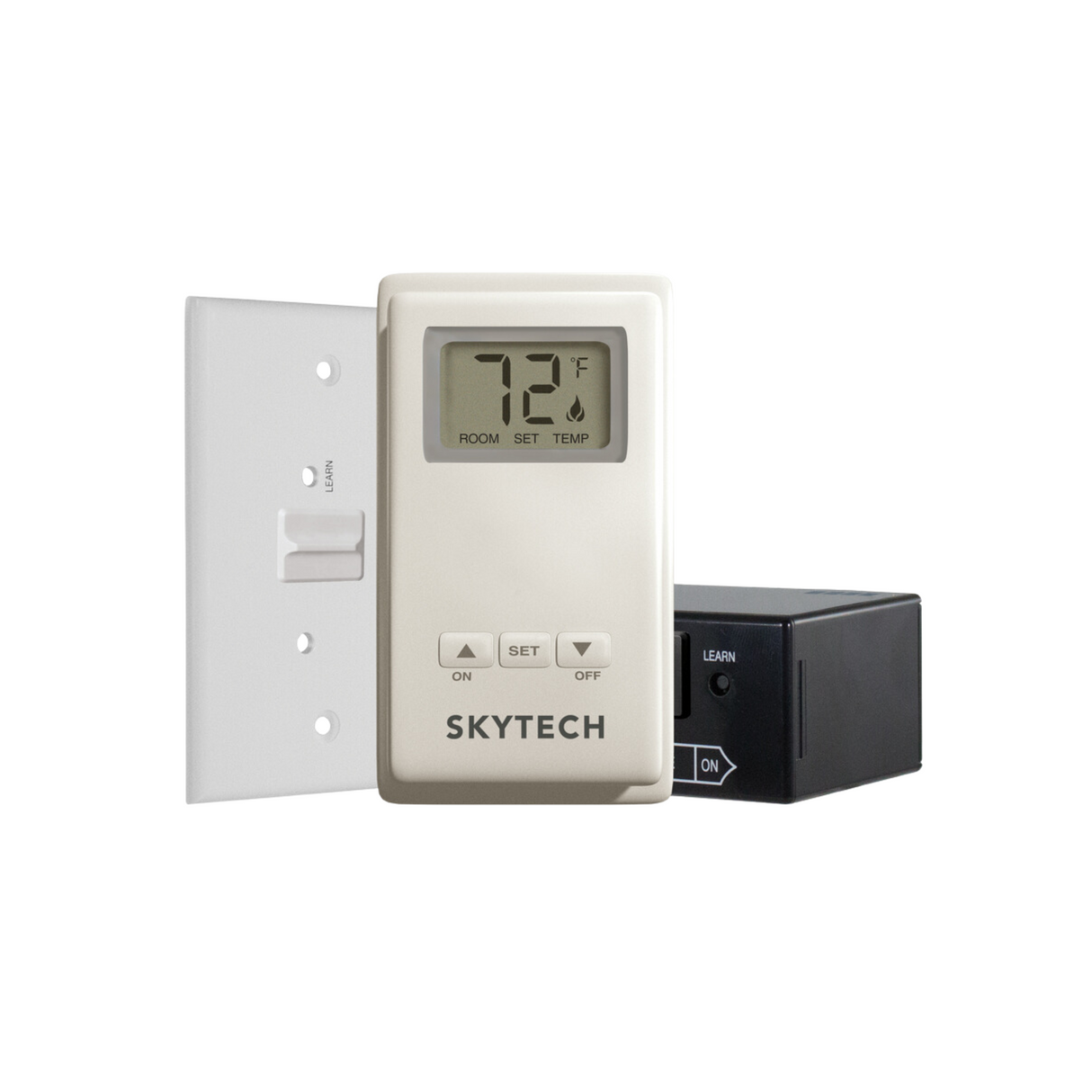 Williams Furnace Parts P332491 Wireless Digital Wall Thermostat For Monterey, Direct Vent Gravity and Console Hearth Heaters by Skytech