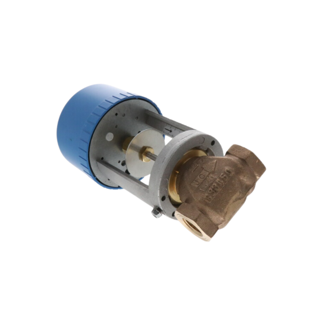 Johnson Controls VG7241CT+7150G 1/2" NPT Connection Size, 2 Way, Equal Percentage Flow, Valve Assembly with Non-Spring Return Three Wire Incremental Actuator