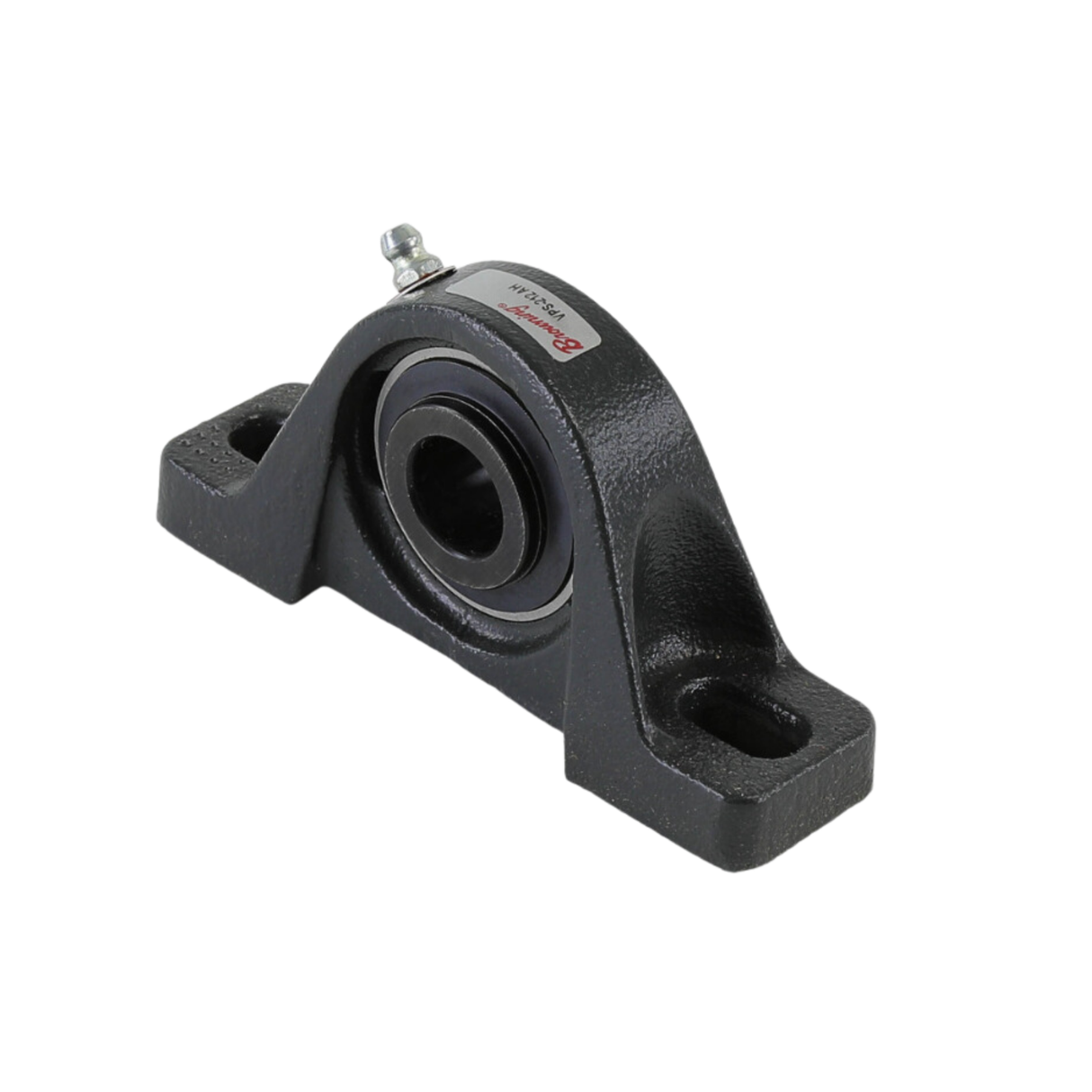 Browning VPS-212 AH 3/4" Bore Diameter, Standard Duty Air Handling Cast Iron Pillow Block, 2611 lbf Load Capacity, Mounted Ball Bearing with Setscrew