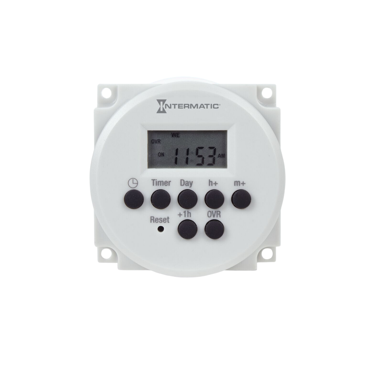 Intermatic FM1D14-AV-U 120-277 VAC 15 A 24-Hour, 7-Day SPDT Electronic Panel Mount