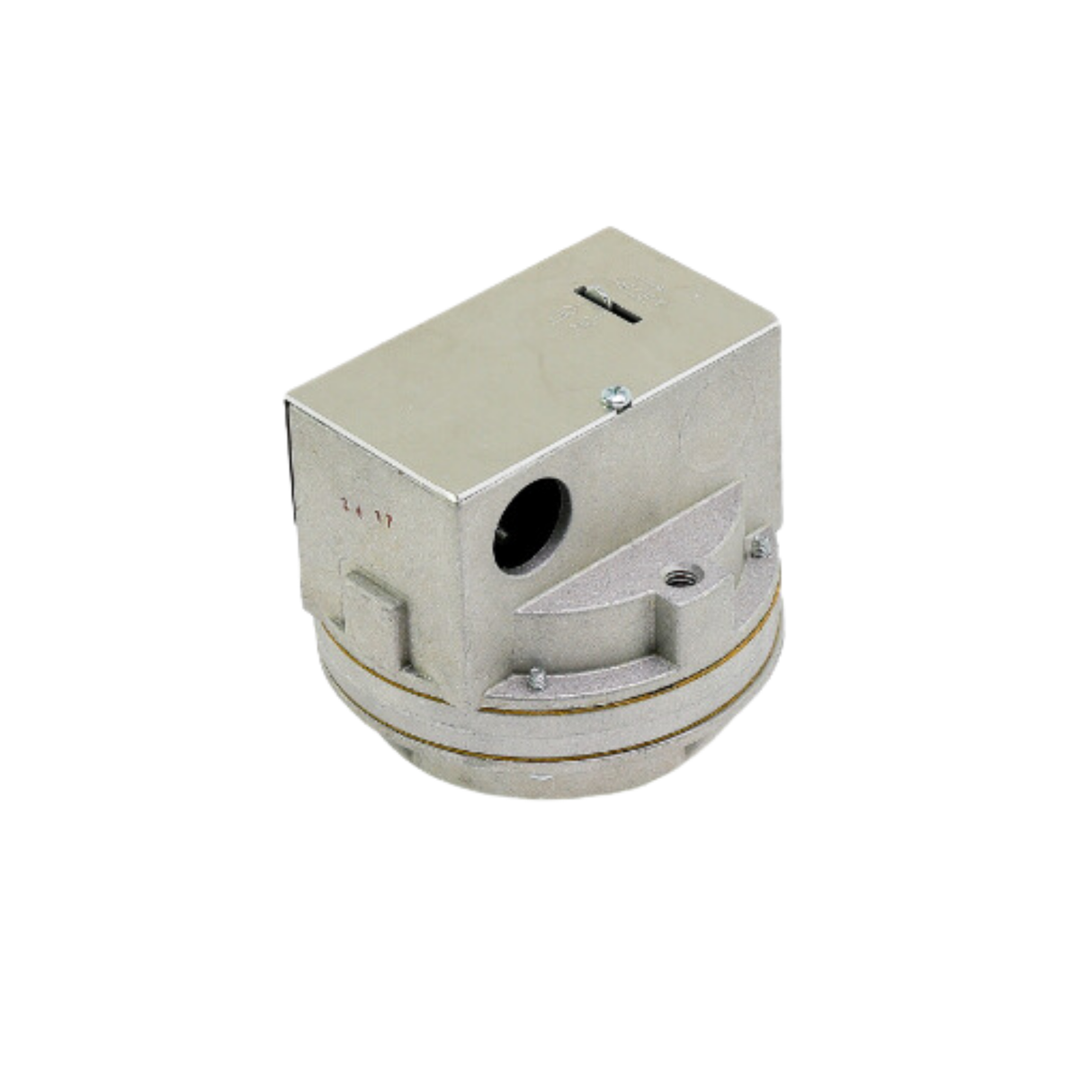 A.J. Antunes 803112602 5" to 28" W.C. SPDT Manual Reset High Gas Pressure Switch with 1/4" NPT Connection, 1/8" NPT Vent (LGP-A)