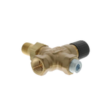 Siemens Building Technology 599-02040 1/2" Angle NPT x Union Male 2-Way Normally Open Brass Valve