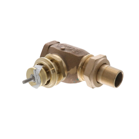 Johnson Controls VG7251NT 1" NPT Connection Size, 2 Way, Equal Percentage Flow, Push Down To Close Action, Union Globe, Valve