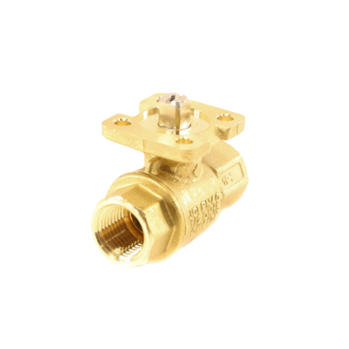 Johnson Controls VG1241AD 1/2" NPT Connection Size, 2 Way, Equal Percentage Flow, Ball Valve