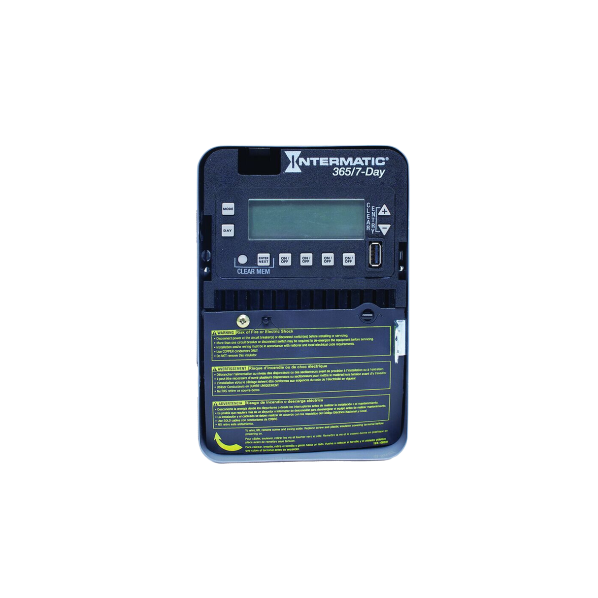 Intermatic ET2745C 120-277 VAC 60 Hz 7-Day 4-SPST, 2-DPST Electronic Control