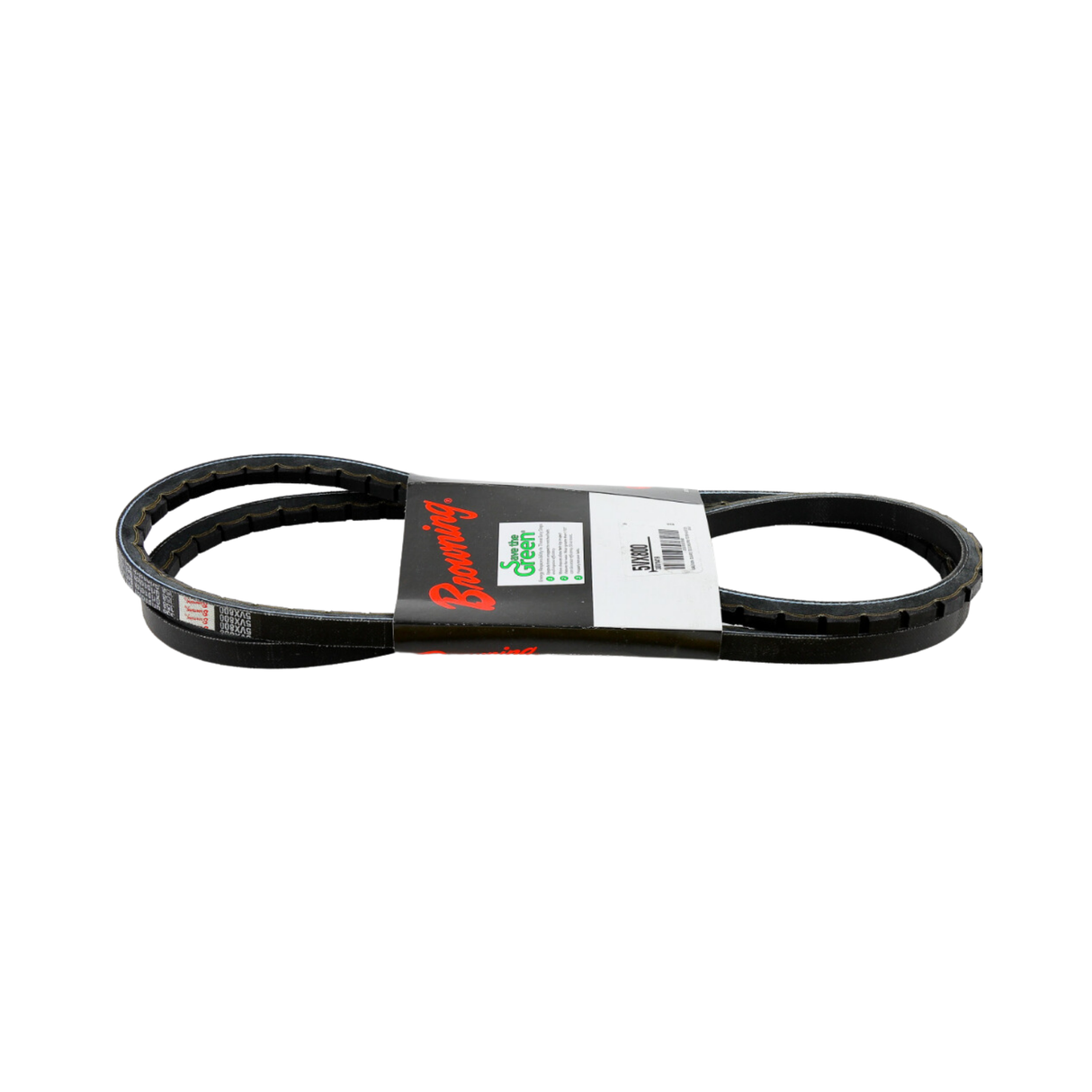 Browning 5VX800 80" Outside Diameter, EPDM, RMA, MPTA IP-20, Oil Resistant, 5V, Notched 358, Grip Belt