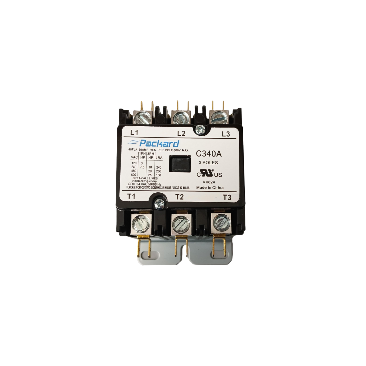 Packard C330A 3P 24V CONTACTOR