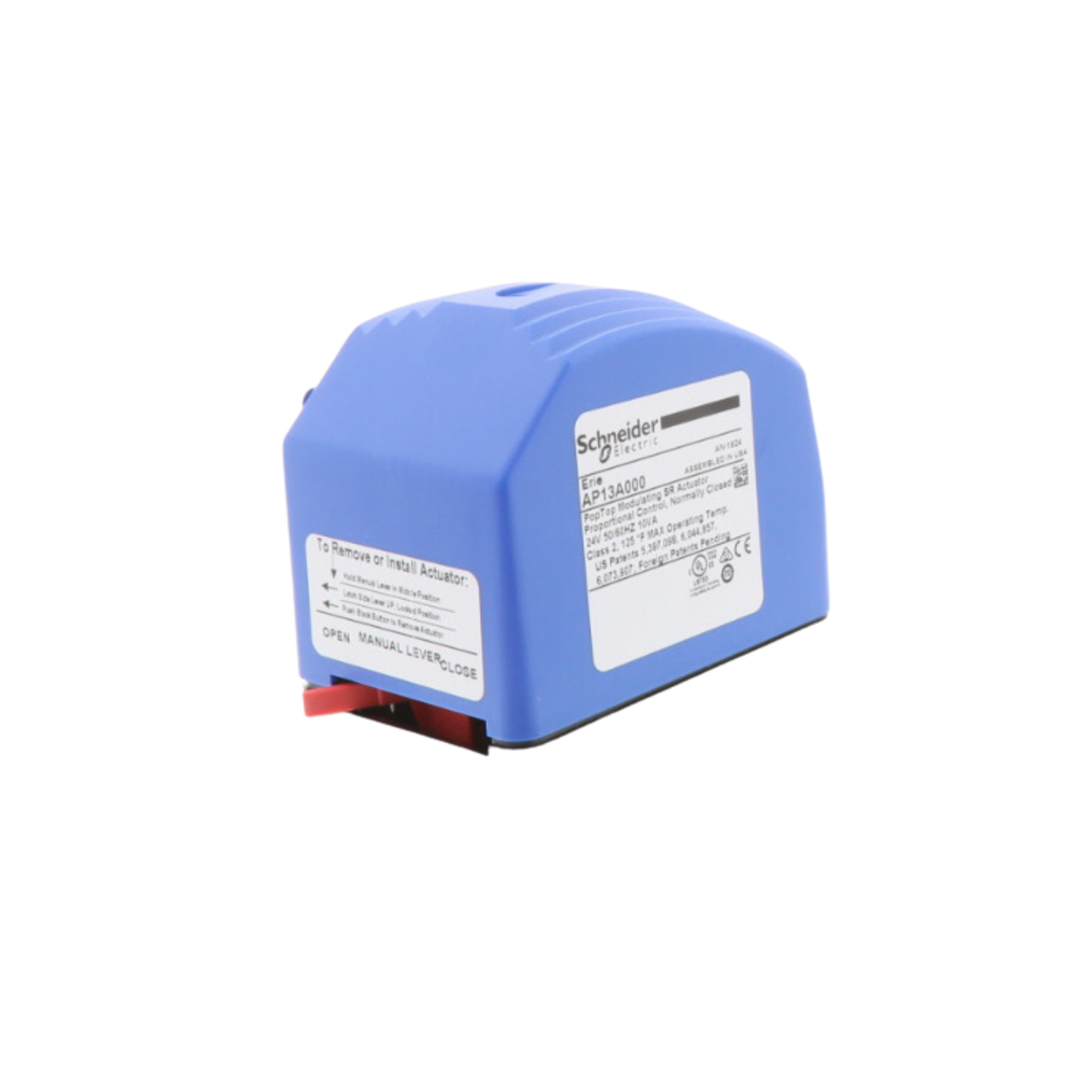 Schneider Electric (Erie) AP13A000 24VAC, Proportional, Spring Return, Normally Closed without Time-Out, Actuator